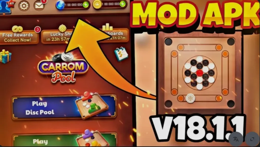 Carrom Pool mood apk